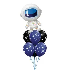 Astronaut Space Balloon Bouquet