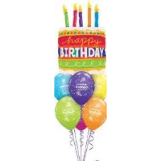 Birthday Cake Balloon Gift