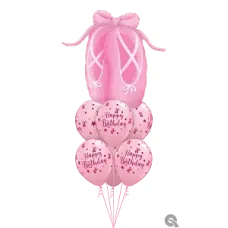 Ballerina Shoes Balloon Bouquet