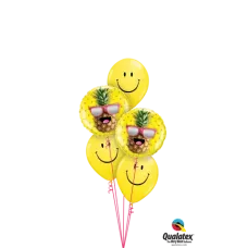 Pineapple Smiles Balloon Bouquet