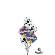 Diamond Graduation Congratulations Balloon Bouquet