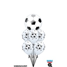 Soccer Soccer Soccer Balloon Bouquet