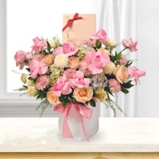 Godiva on Flowers