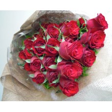 30 Red Roses Long Bouquet
