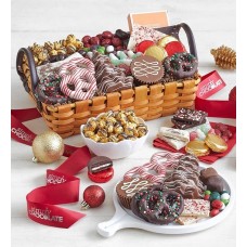 Simply Chocolate® Premier Celebrate the Season Basket
