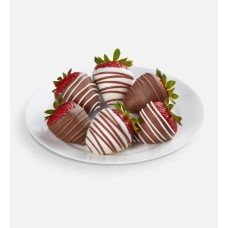 Gourmet Drizzled Strawberries (Half Dozen)