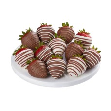 Gourmet Drizzled Strawberries - 12ct & 24ct (Full Dozen)