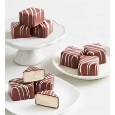 Classic Cheesecake Bites with Gourmet Drizzled Strawberries (Classic Cheesecake Bites)