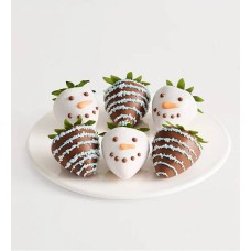 Frosty Fun Dipped Strawberries (Half Dozen)