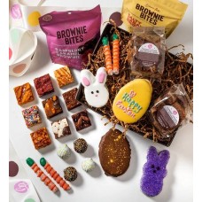 Golden Egg Brownie Basket