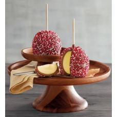 Belgian Chocolate-Dipped Caramel Apples - Pink Decorations