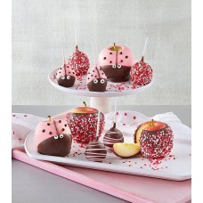 Happy Bug Chocolate-Covered Apples and Cake Pops