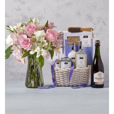 Mothers Day Spa Box with Wine