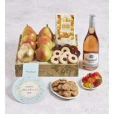 Deluxe Mothers Day Gift Box with Wine