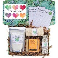 Good Vibes Women's Gift Box - "I Love You" Card (Good Vibes Womens Gift Box - Medium - "I Love You" Card)