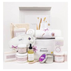 Birthday Gift Basket - Lavender Luxury Natural Bath & Body Gift Set