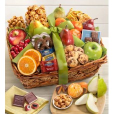 Distinctive Fruit & Sweets Gift Basket