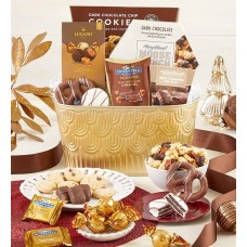 Branded Chocolate Decadence Gift Basket (Chocolate Decadence Gift Basket - Deluxe)