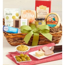 Epicurean Meat & Cheese Gift Basket