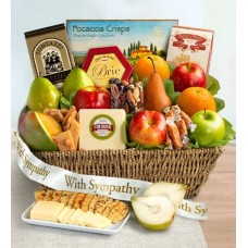 Sorry For Your Loss Sympathy Fruit Basket