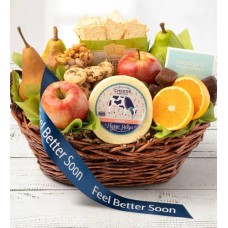 Vintage Get Well Fruit Gift Basket