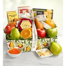 With Deepest Sympathy Fruit Gift Basket
