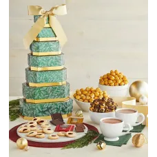 Golden Elegance Tower with Ghirardelli