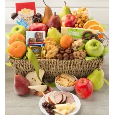 Distinctive Fruit Basket & Sweets Gift Grande