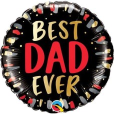 'Best Dad Ever' Balloon - 18" Foil (1 BALLOON)