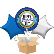 Father's Day Bottle Cap Balloon Bouquet - 18" Foil (1 BALLOON)