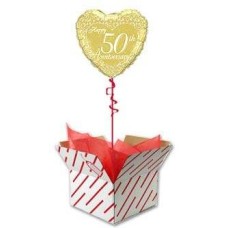 50th Happy Anniversary Balloon