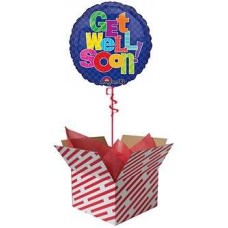 Multi Patterns Get Well Balloon