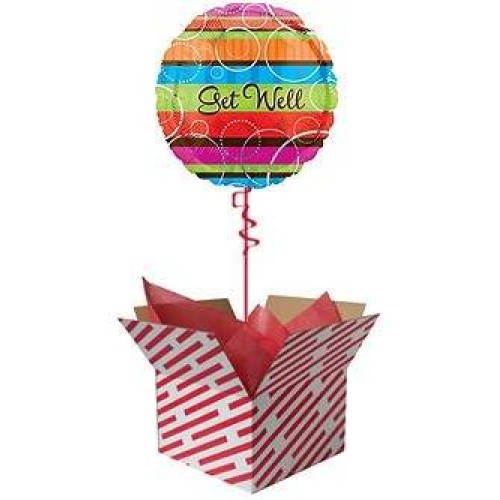 Colourful Get Well Balloon