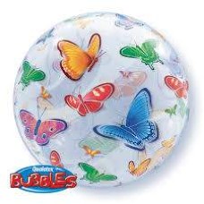 Large Butterflies Bubble Balloon