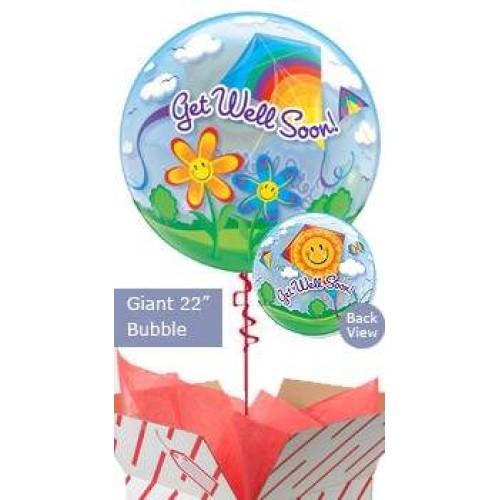 Large Get Well Kites Balloon