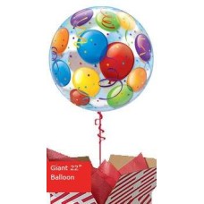 Large Colourful Balloons Bubble Balloon