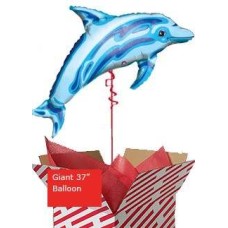 Giant Ocean Blue Dolphin Balloon