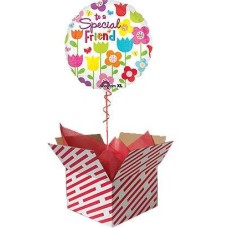 Special Friend Flowers Balloon