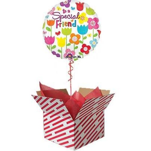 Special Friend Flowers Balloon