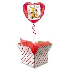 I Love You Single Rose Balloon