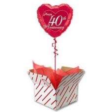 40th Happy Anniversary Balloon