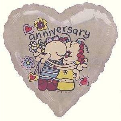 Cartoon Anniversary Balloon - 1