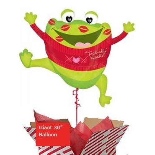 Large Toad-ally Kissable Balloon