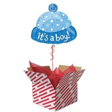 It's a Baby Boy Hat Balloon