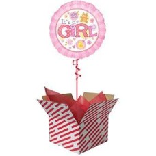 It's A Girl Balloon Gift