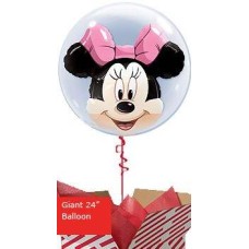 Giant Minnie Mouse Bubble Balloon