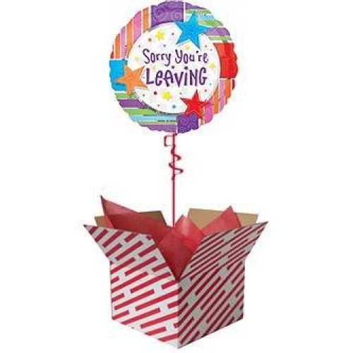 Sorry You're Leaving Balloon