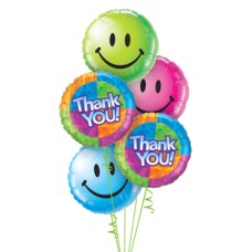 Thank You Balloon Bouquet (5 Balloons)