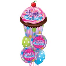 Large Happy Birthday Balloon Bouquet