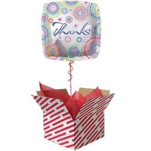 Thank You Dots Balloon Gift